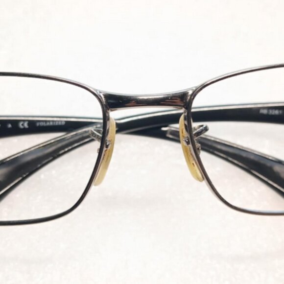 Ray-Ban Black Eyeglass Frames Made in Italy No Lenses VGUC - Picture 2 of 9